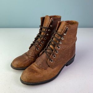 Justin Lace-R Kiltie Western Roper Junior 3.5D bc